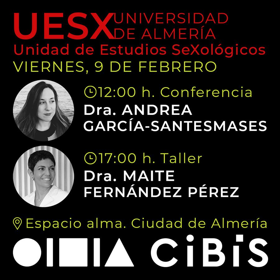 Conferencia y Taller de UESX-UAL: Unidad de Estudios Sexológicos de la Universidad de Almería